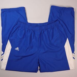 Vintage Adidas Windbreaker Mesh Lined Track Pants Blue Mens XL x 32